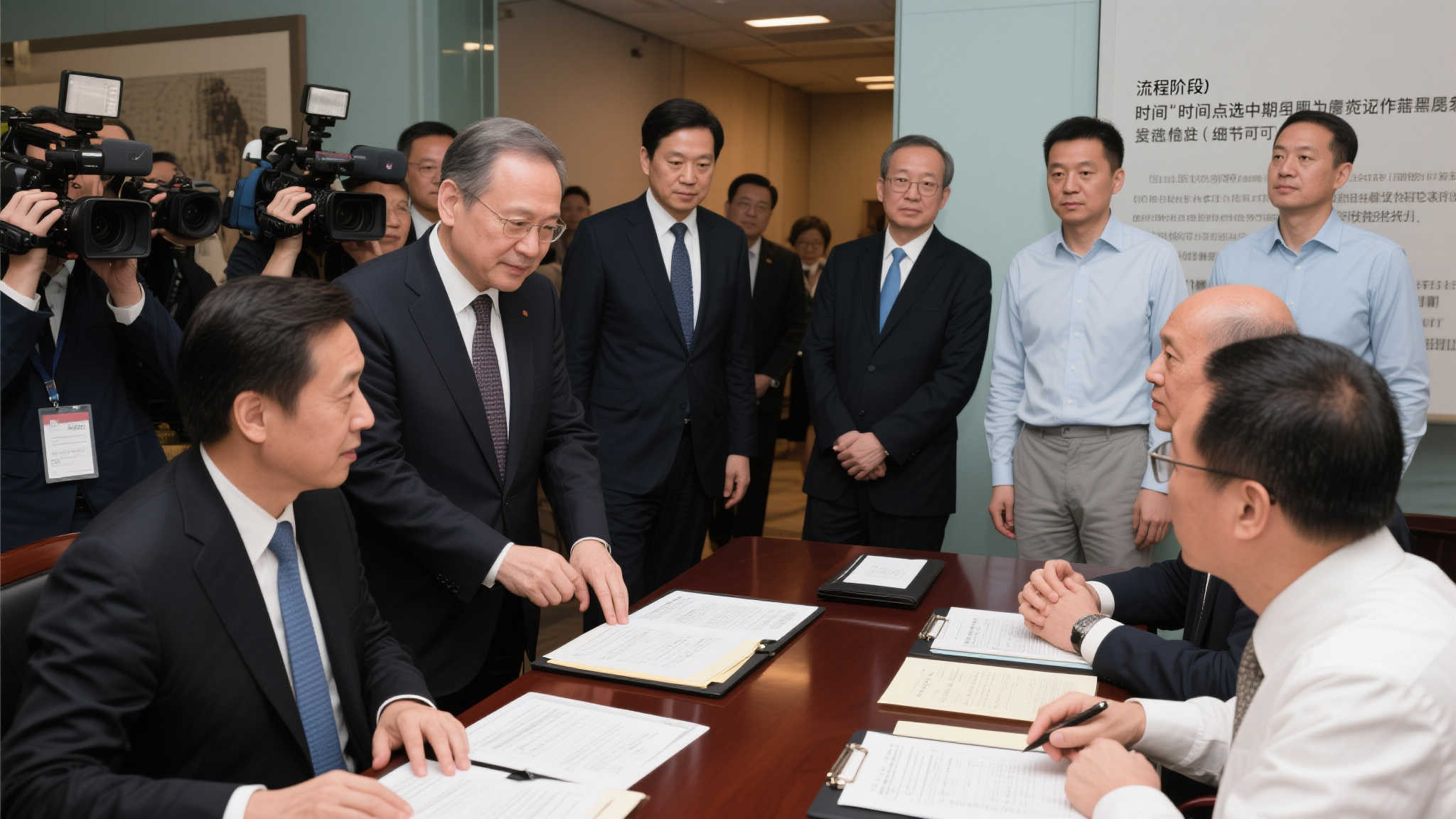 此次造访并非简单参观，而是在多方繁忙运作后进入“流