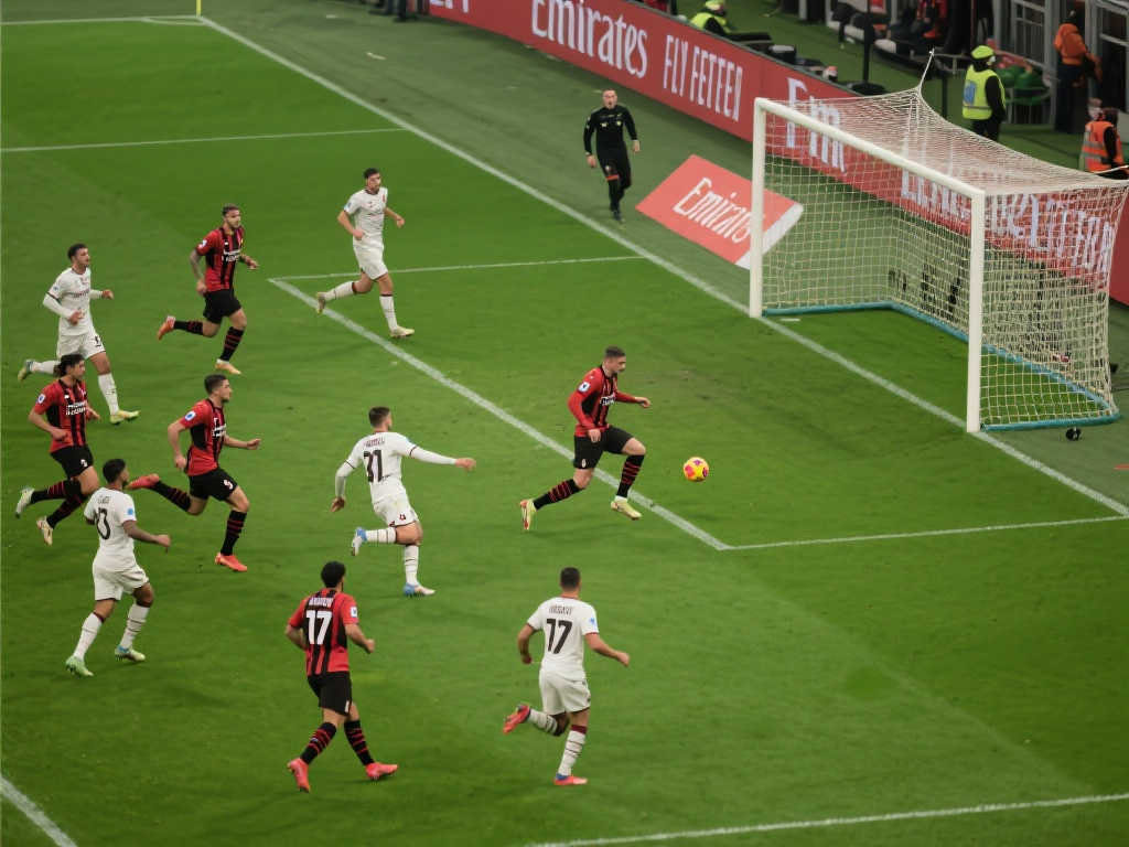 米兰追平比分！普利西奇妙传，S-希门尼斯单刀戏耍门将破网！