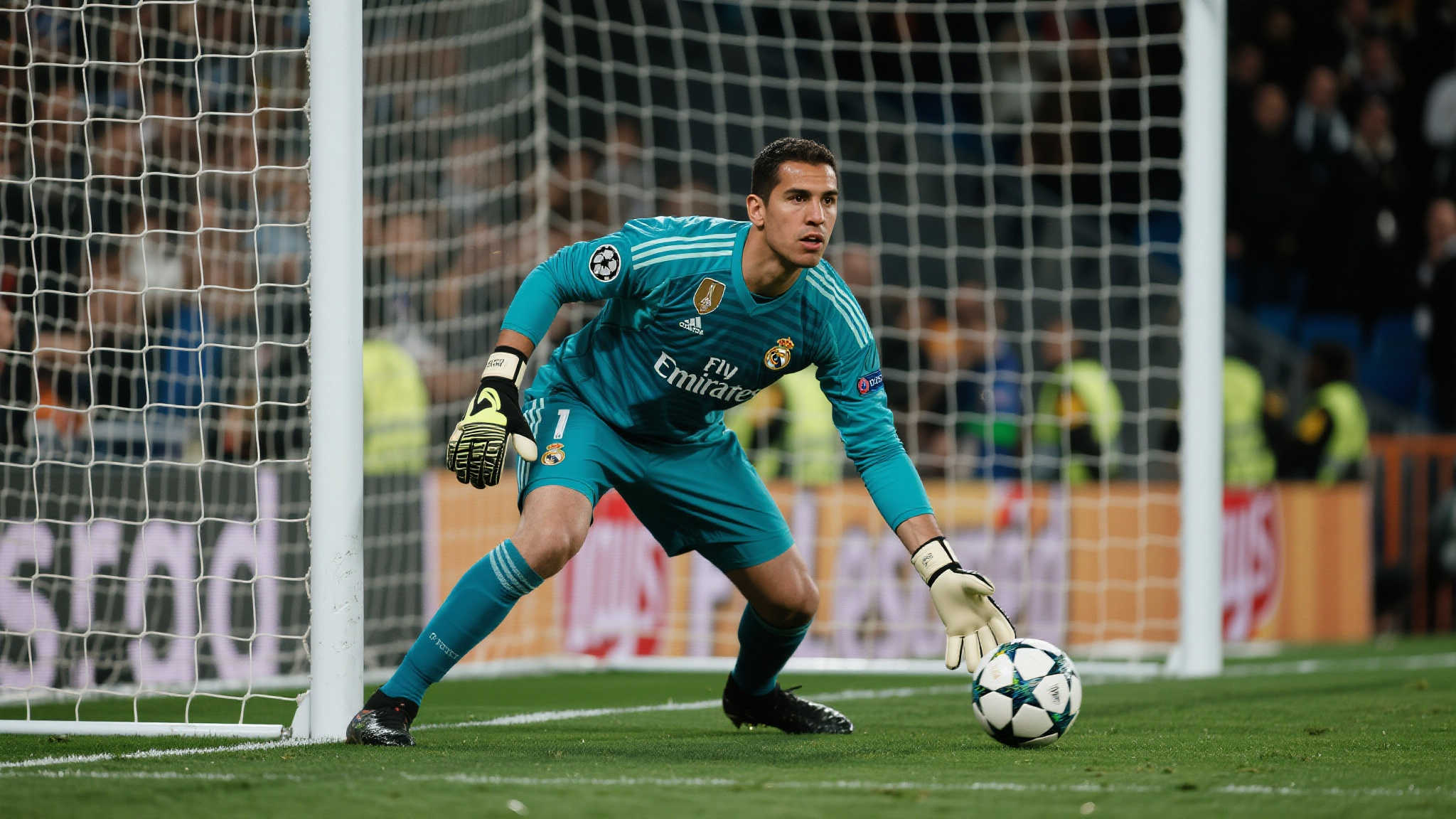 作为守门员，_他扮演了具有挑战性的角色，不仅负责防